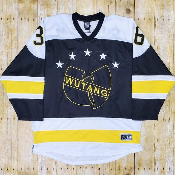 Limited Edition Wu Tang 36 C.R.E.A.M. Hockey Jersey Size M EUC Rza Hip Hop - Picture 4 of 11